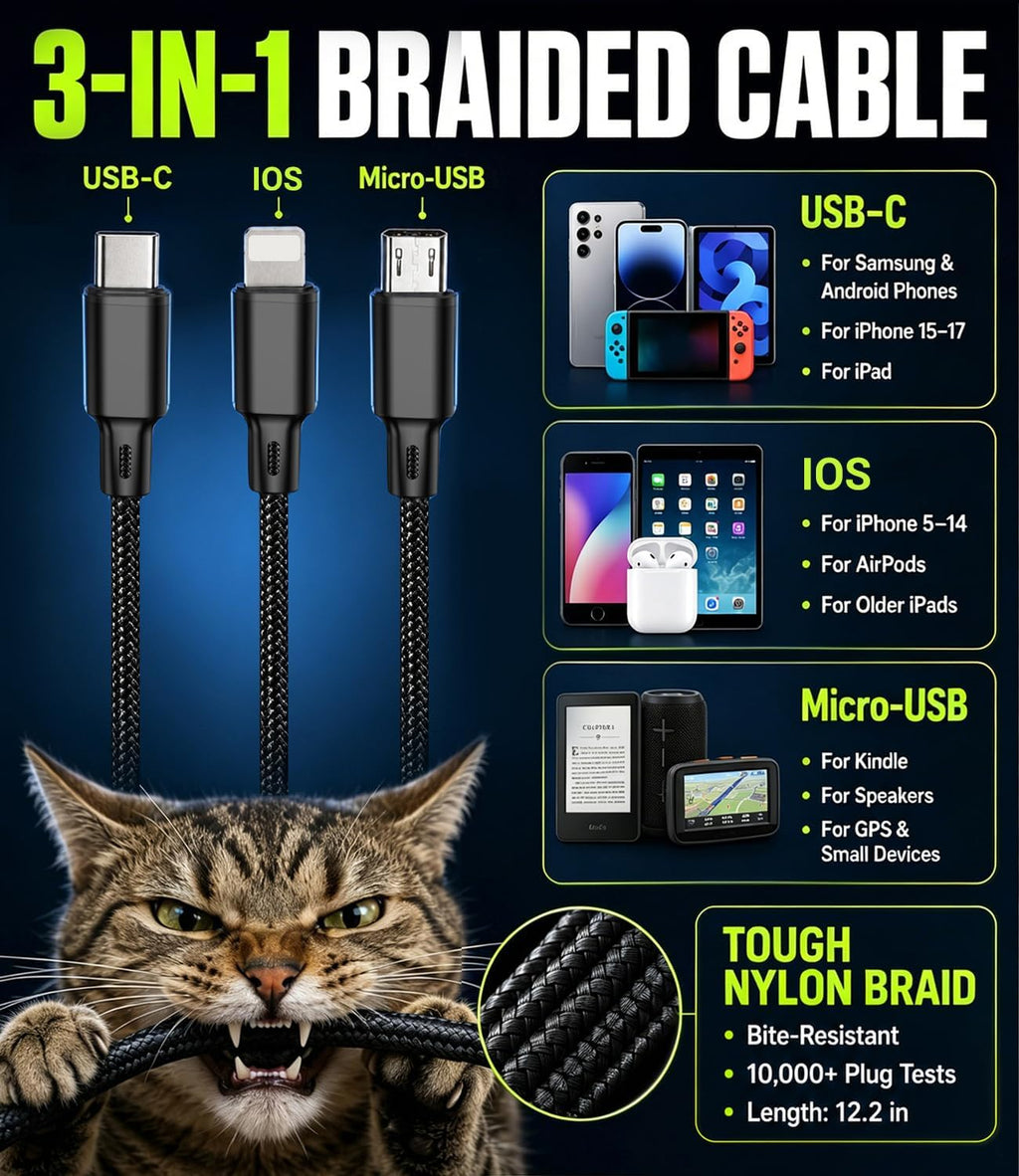 IAPOS Cargador portátil de carga rápida de 60000mAh 22.5W, para ban...