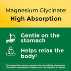 Nature Made Glicinato de magnesio 300 mg por 3 cápsulas, 90 cápsula...