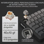 Redragon K724 PRO Teclado inalámbrico de 81 teclas para juegos | Pa...