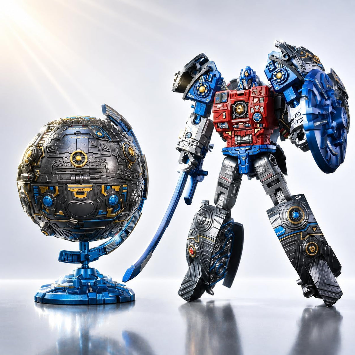 Hapystar Juguete Globo Transformable, 2 en 1 Se Transforma en Figur...