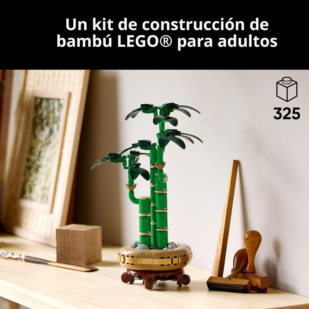 LEGO Botanicals - Juego de construcción de bambú de la suerte, plan...