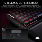 CORSAIR Vanguard 96 Teclado mecánico con cable para juegos - Negro...