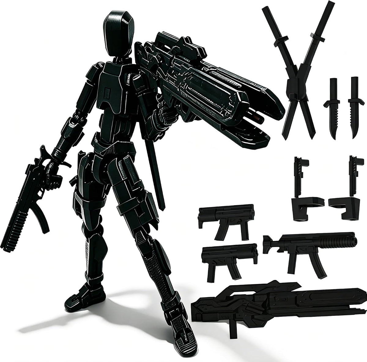 Dumwick Figura de acción de Titan13 2026, Lucky Robot 13, figuras d...
