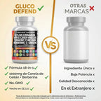 Clean Nutraceuticals Cápsulas de canela de Ceilán + berberina cúrcu...