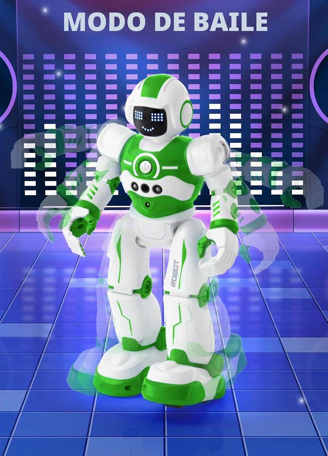 EduCuties Juguetes robot para niños, control remoto programable, ju...