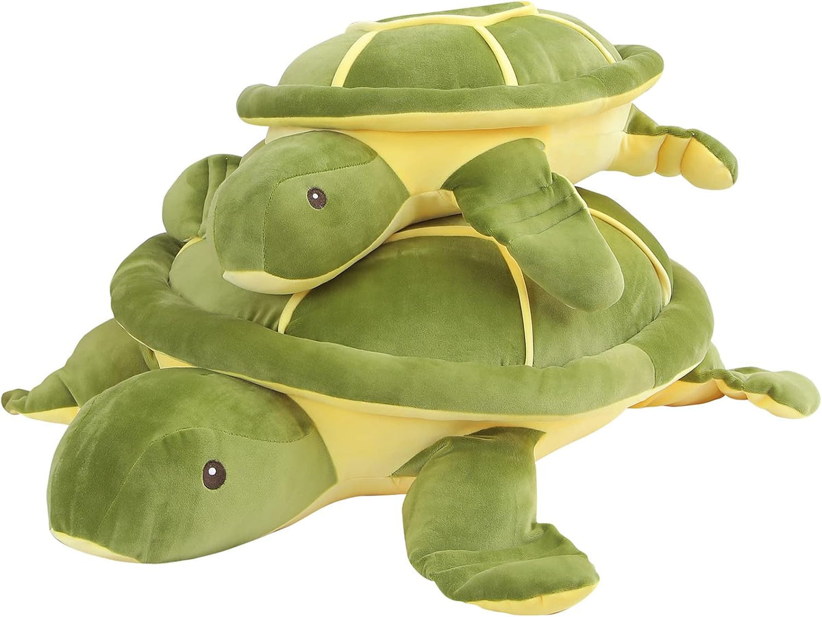 Dalmao Animal de peluche grande de tortuga marina de 20 pulgadas, a...