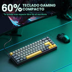 AULA WIN68 HE MAX - Teclado de Juegos de Efecto Hall con Interrupto...