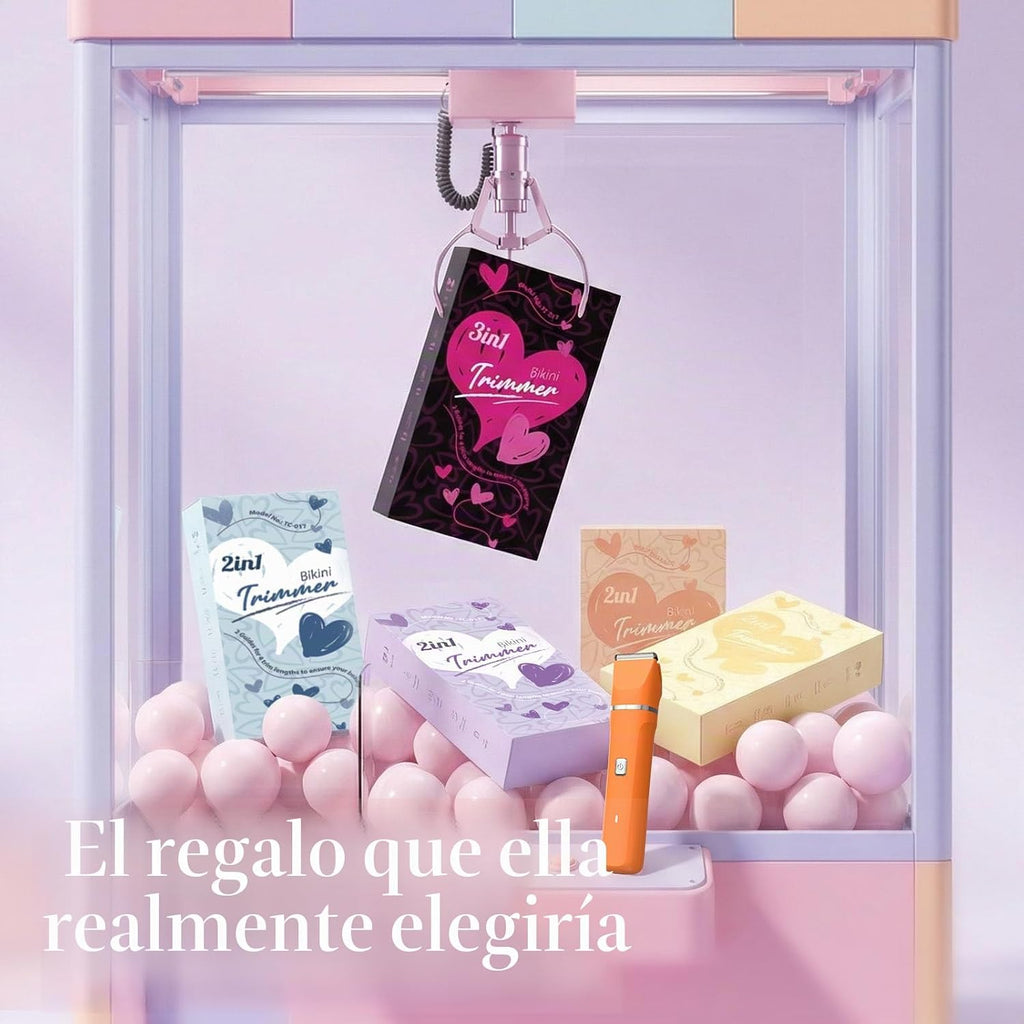 Risina Afeitadora eléctrica para mujer, ergonómica, cabezales de in...