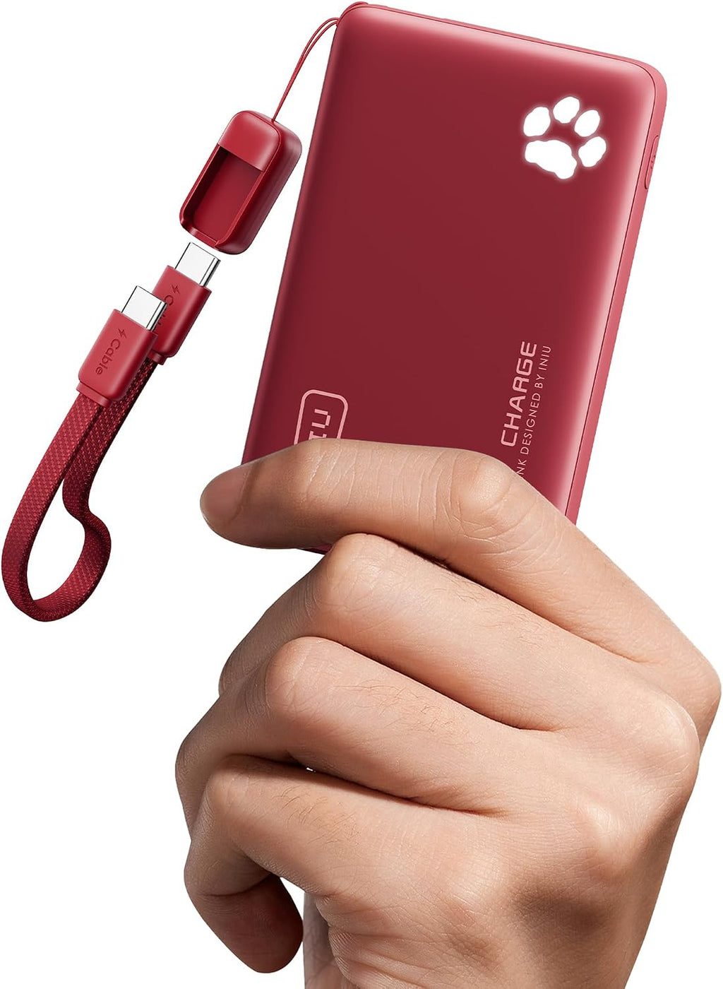 INIU 10000mAh 45W cargador portátil de carga rápida, banco de energ...