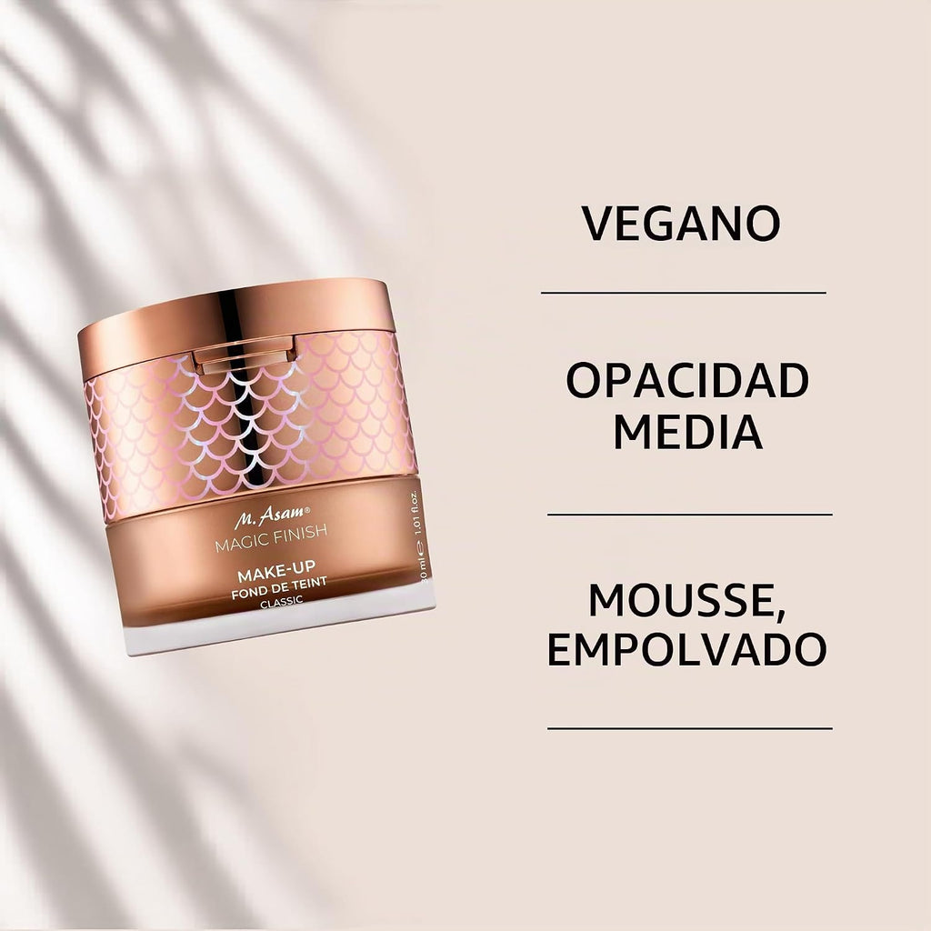 M. Asam Magic Finish Maquillaje 2 en 1 Classic &amp; Glow Blush Sof...