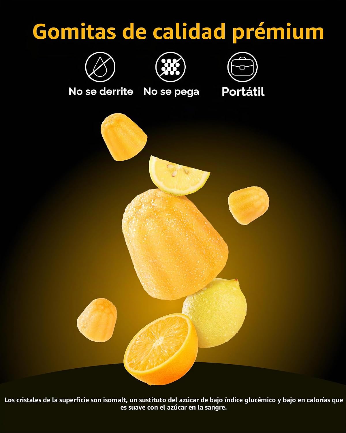 Inner Brightness Gomitas de monohidrato de creatina para hombres y...