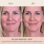 Base de maquillaje mineral prensada 4 en 1 PÜR con SPF 15