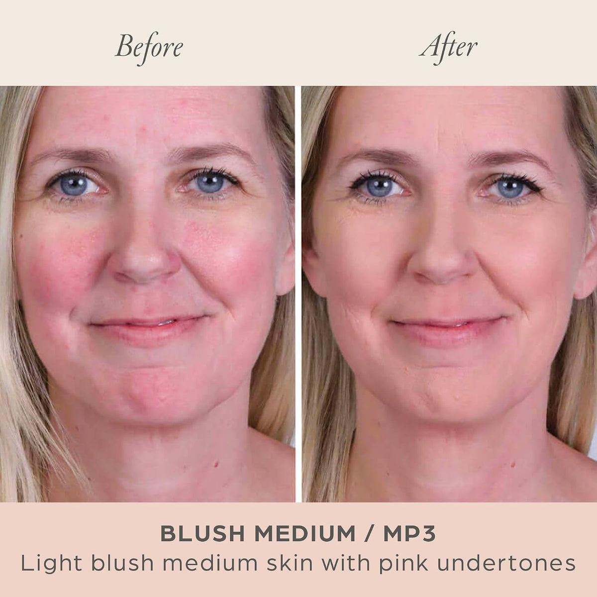 Base de maquillaje mineral prensada 4 en 1 PÜR con SPF 15