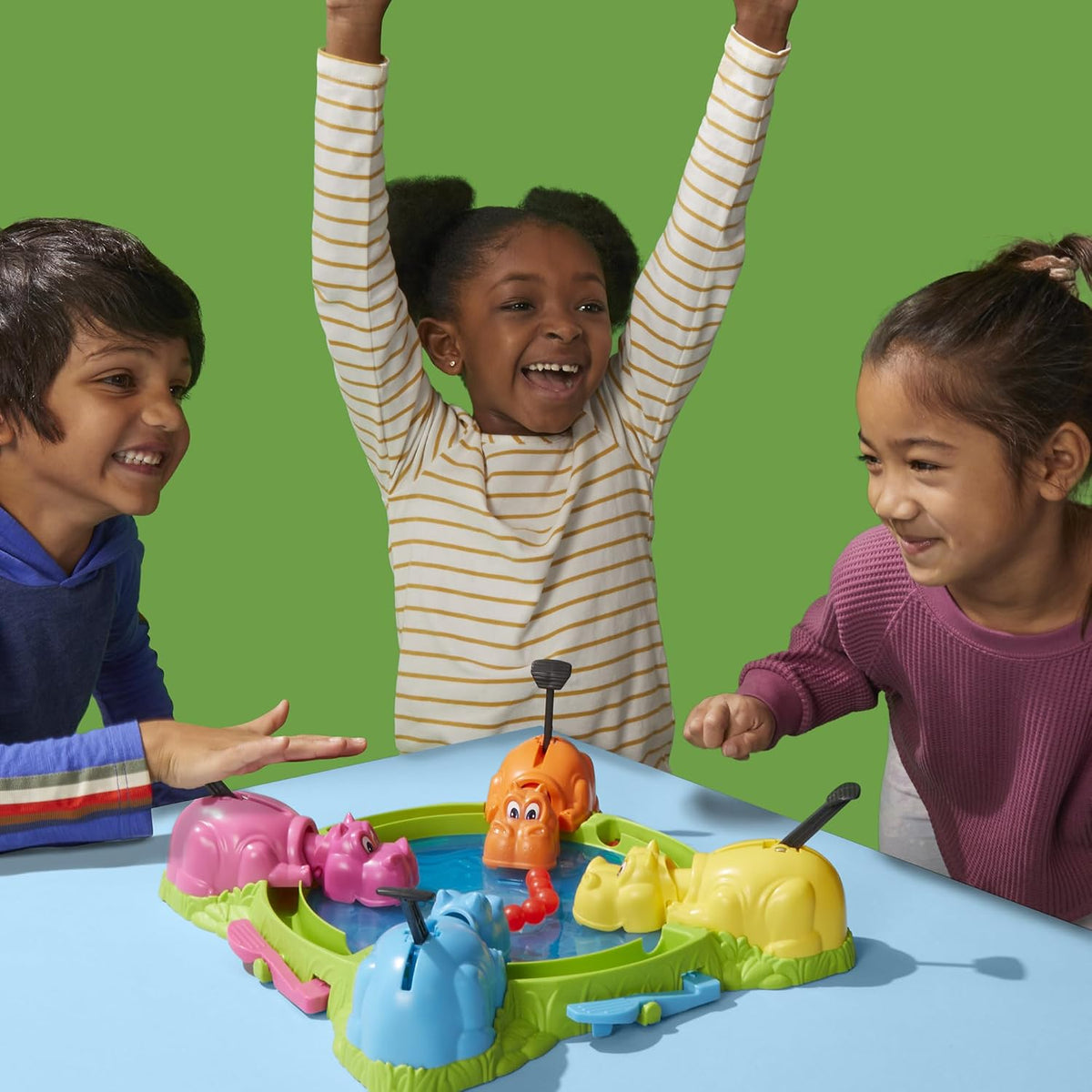 Hungry Hungry Hungry Hipopótamos Juego para preescolares | Relanzam...