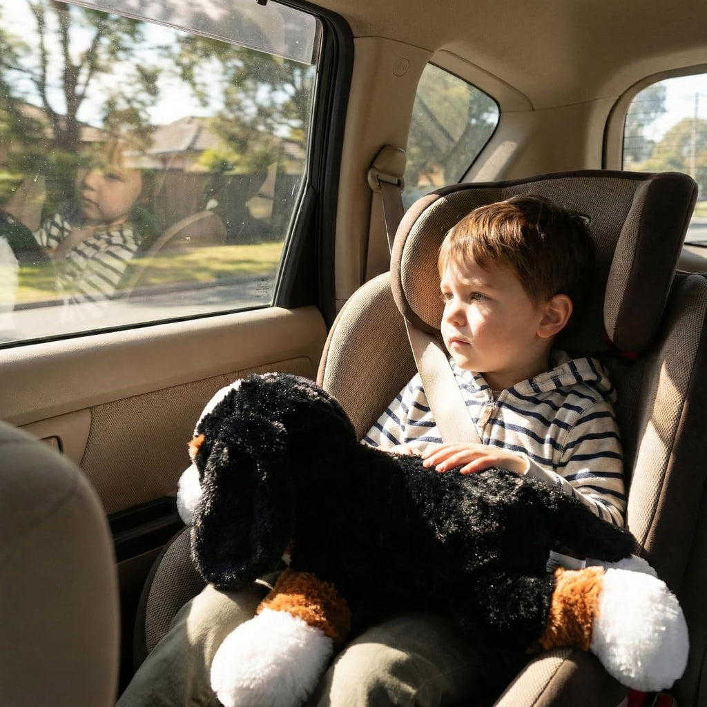 WEIGEDU Juguete de peluche para perro grande, cachorro de montaña b...