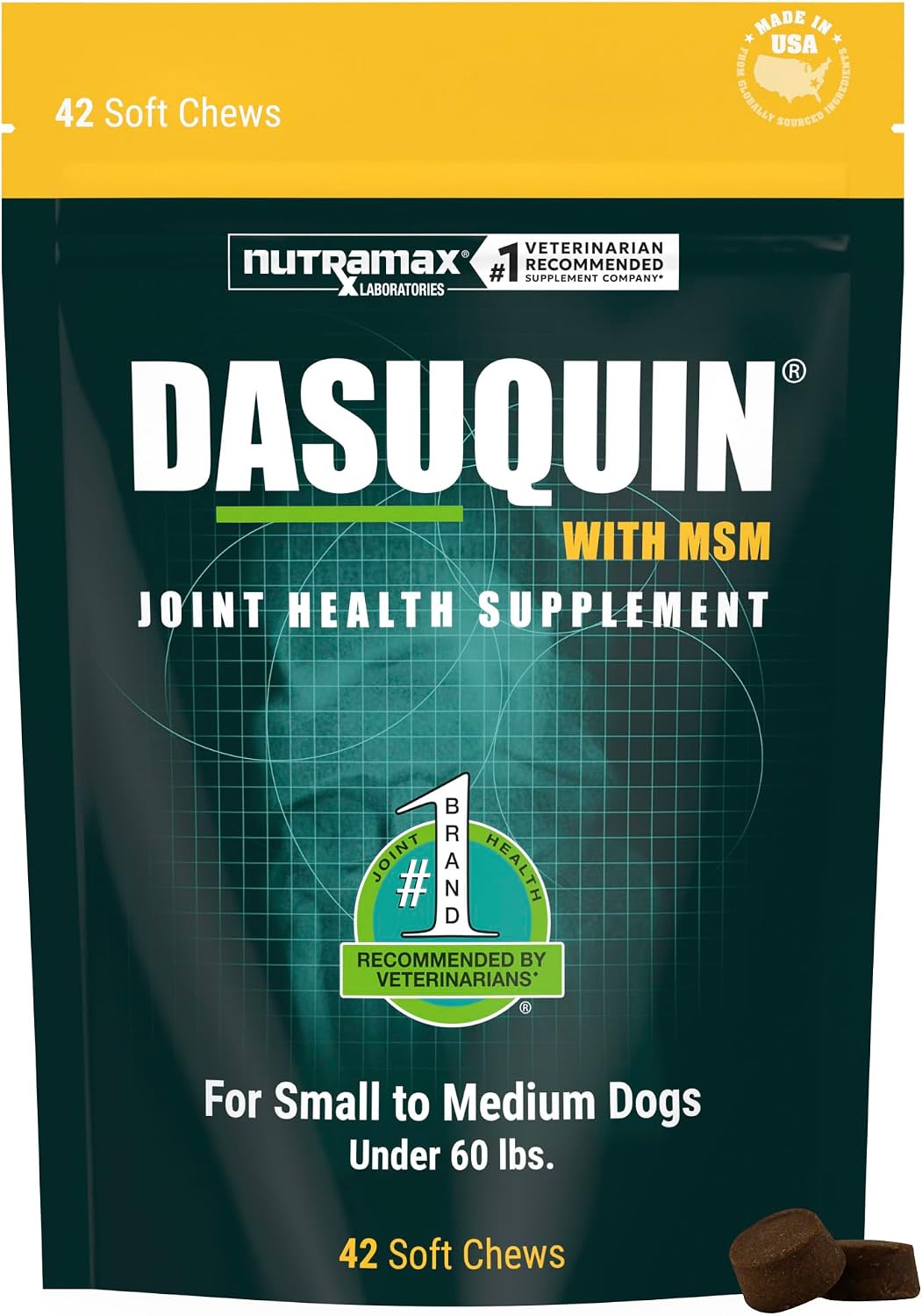 Nutramax Dasuquin MSM Suplemento para articulaciones, perros pequeñ...