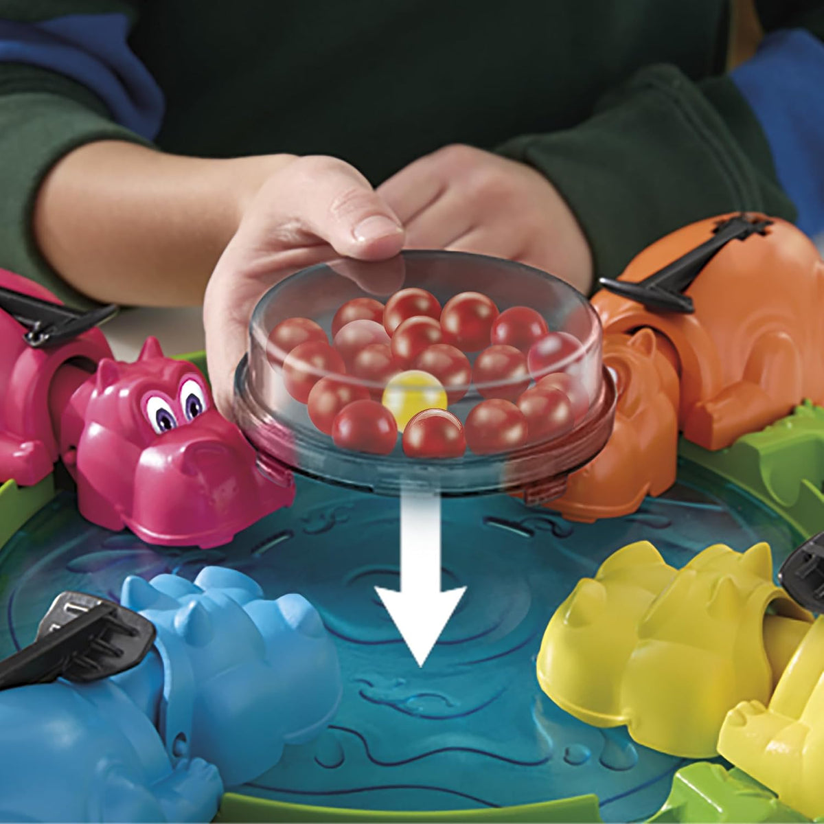 Hasbro Gaming Hungry Hungry Hippos Juego para preescolares | Relanz...
