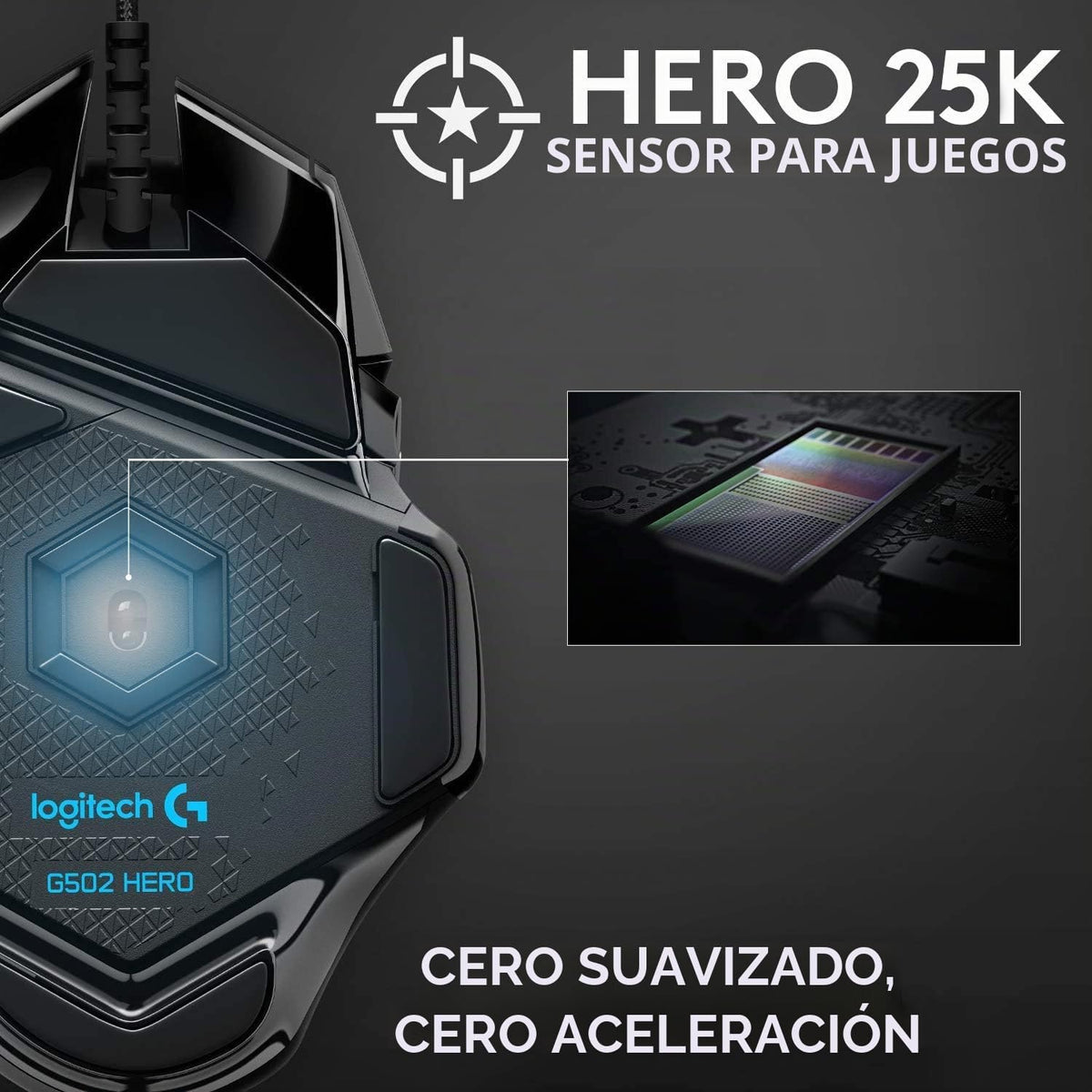 Paquete de teclado mecánico para juegos Logitech G PRO + mouse para...