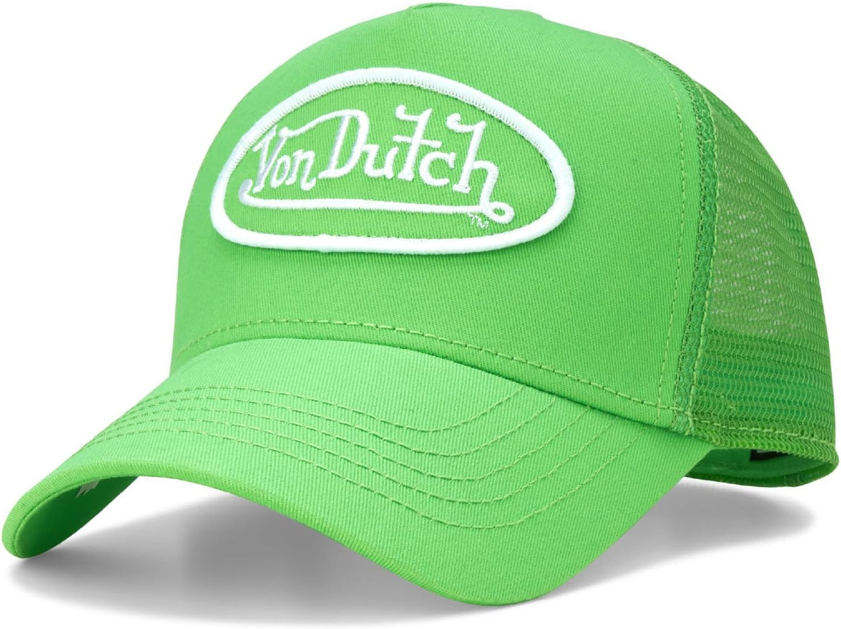 Von Dutch Gorra unisex de camionero \u2013 Gorra de béisbol retro c...
