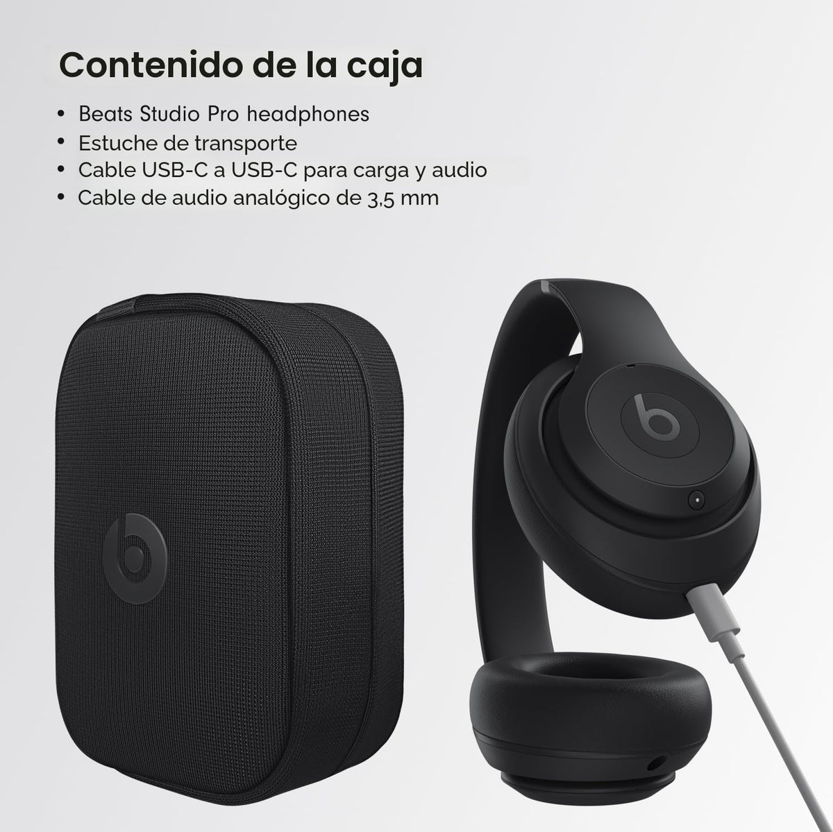 Auriculares Beats Studio Pro Bluetooth con cancelación de ruido con...