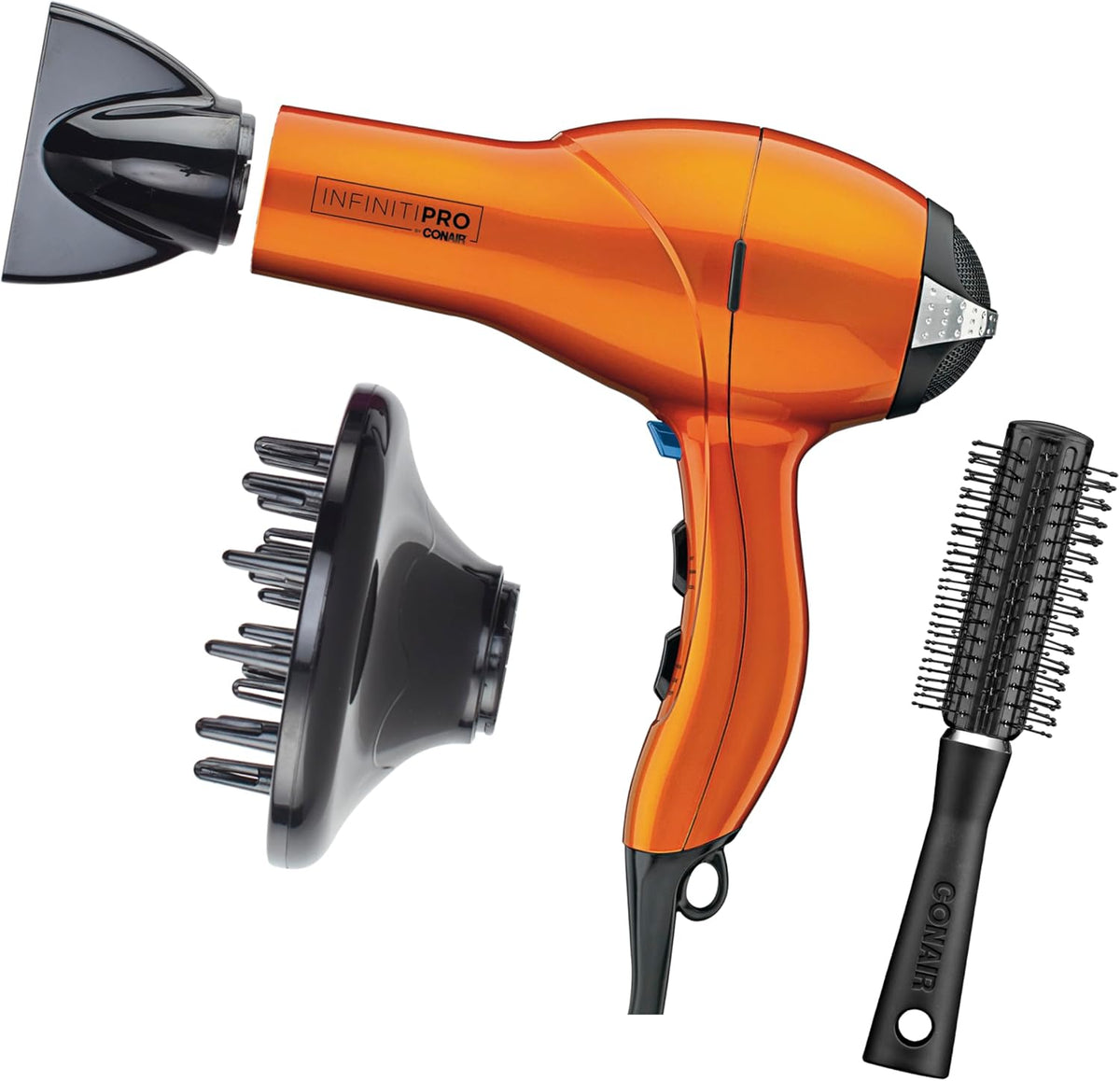 Secador de pelo Conair Infiniti PRO con difusor, concentrador y cep...