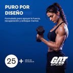 GAT SPORT Monohidrato de creatina en polvo, fuerza, salud cerebral,...