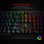 Redragon Teclado mecánico atado con cable del juego K556 RGB | Cons...