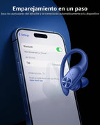PocBuds Auriculares Bluetooth inalámbricos 80 horas de reproducción...