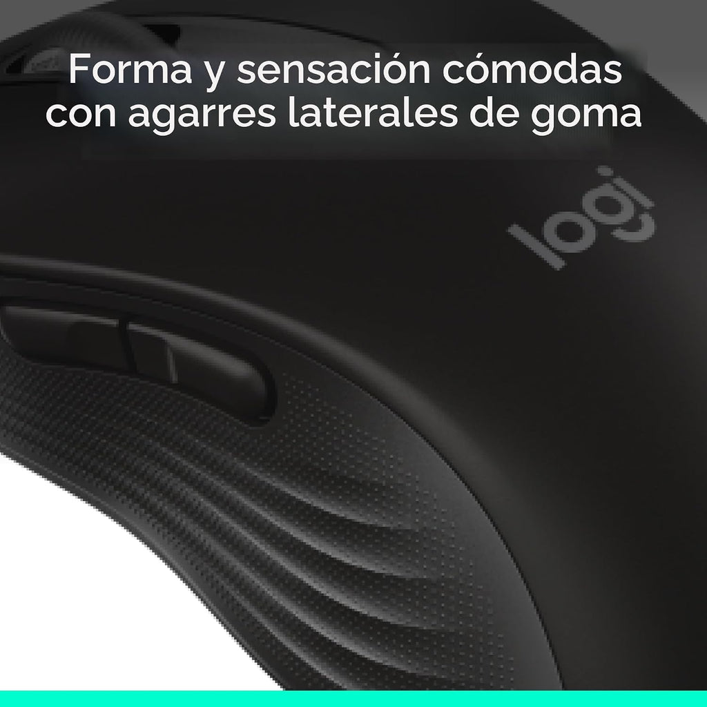 Logitech Signature M650 - Ratón inalámbrico para manos pequeñas a m...