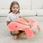Dalmao - Almohada de peluche grande de 28" con tortuga marina r...