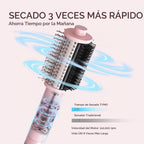 TYMO Cepillo secador de pelo 4.0, cepillo secador de pelo iónico li...