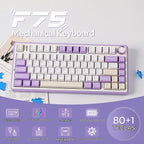 EPOMAKER x Aula F75 - Teclado mecánico con junta, 75% inalámbrico i...