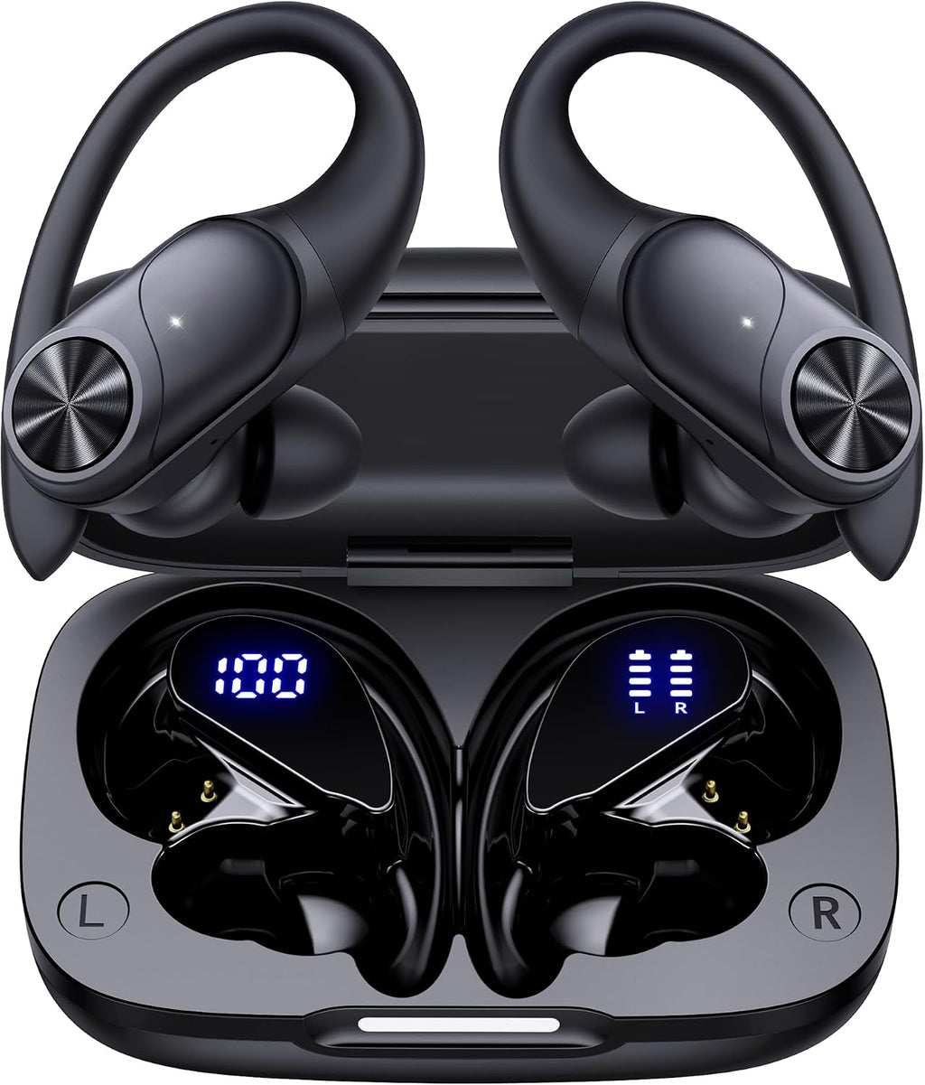 PocBuds Auriculares Bluetooth Auriculares Inalámbricos 80hrs Tiempo...