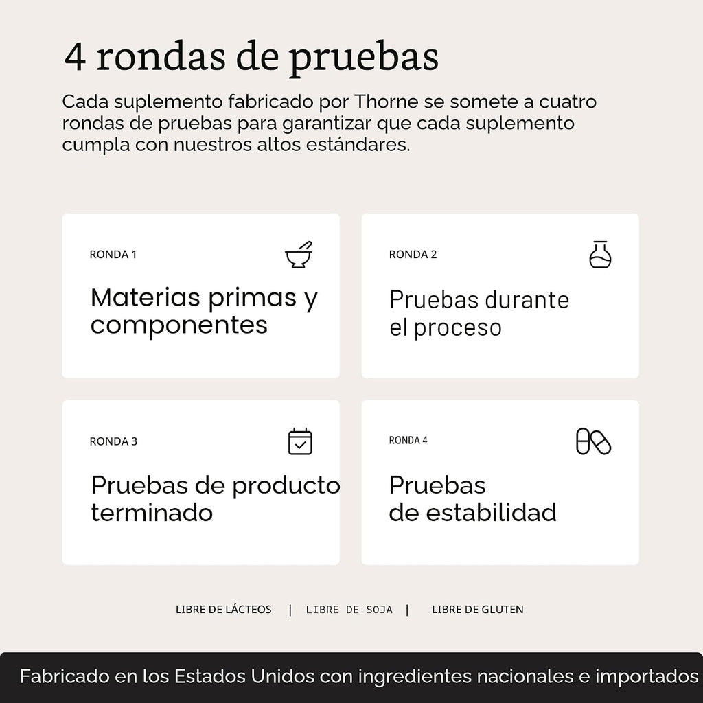 THORNE - Multi para hombres 50+ - Multivitamínico diario completo c...