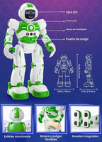 EduCuties Juguetes robot para niños, control remoto programable, ju...