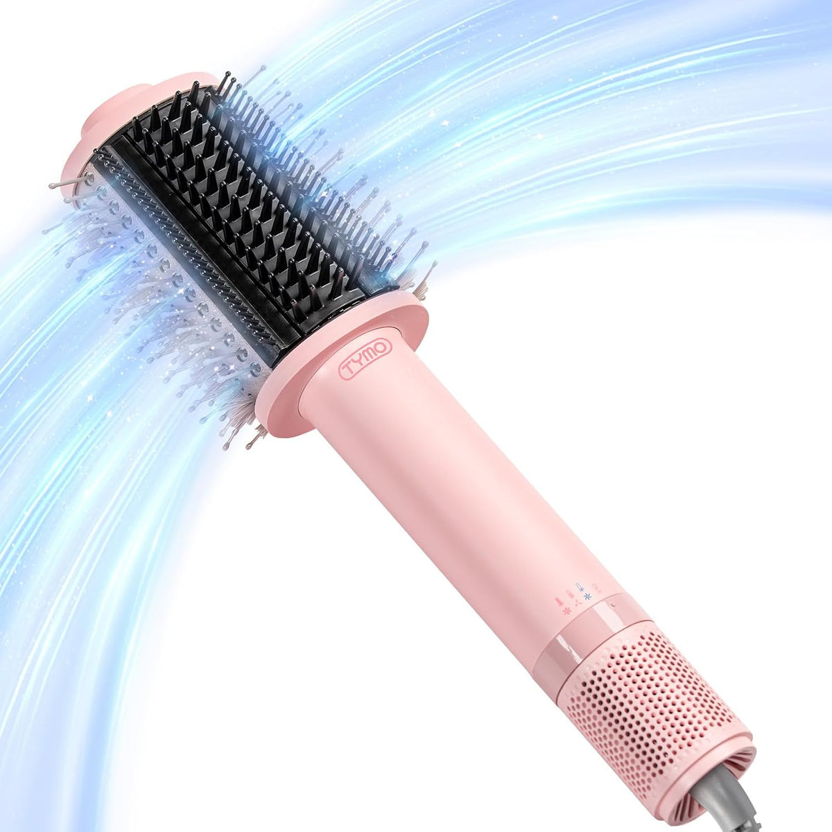 TYMO Cepillo secador de pelo 4.0, cepillo secador de pelo iónico li...