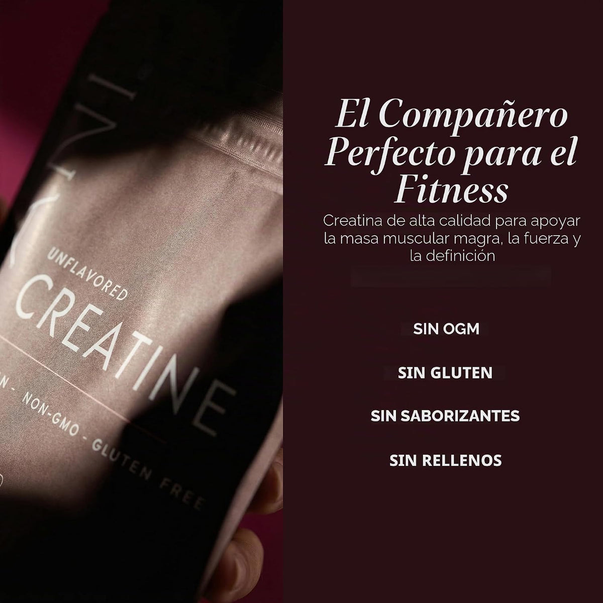 Truvani Creatina Monohidrato Polvo | 90 porciones