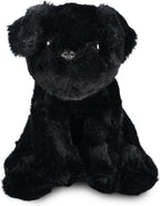 WEIGEDU Labrador Cachorro Perro Peluche Peluche Juguete, 7.9", Negr...