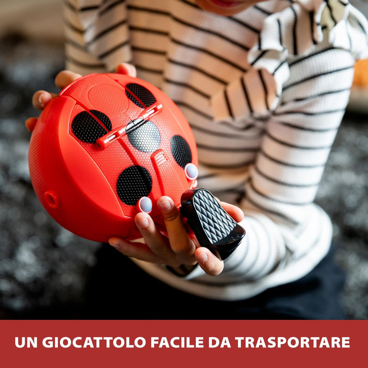 BANDAI Miraculous Ladybug Switch N Go Scooter y Fashion Doll Playse...