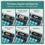 RK ROYAL KLUDGE S98 Teclado mecánico con pantalla inteligente y per...