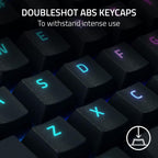 Teclado mecánico para juegos con cable Razer BlackWidow V4 Pro, int...