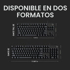 Logitech G413 SE Teclado mecánico para juegos de tamaño completo, c...