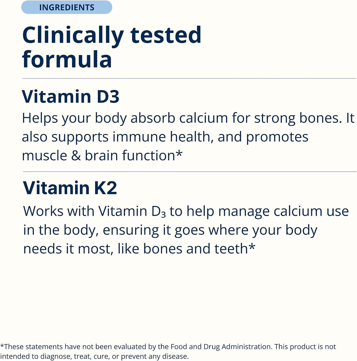 Metagenics Vitamina D3 + K - para la salud de las arterias, apoyo i...