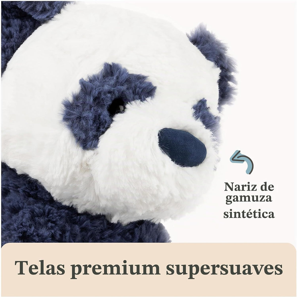 GUND Cozys Collection Panda - Juguete sensorial de peluche de 10 pu...