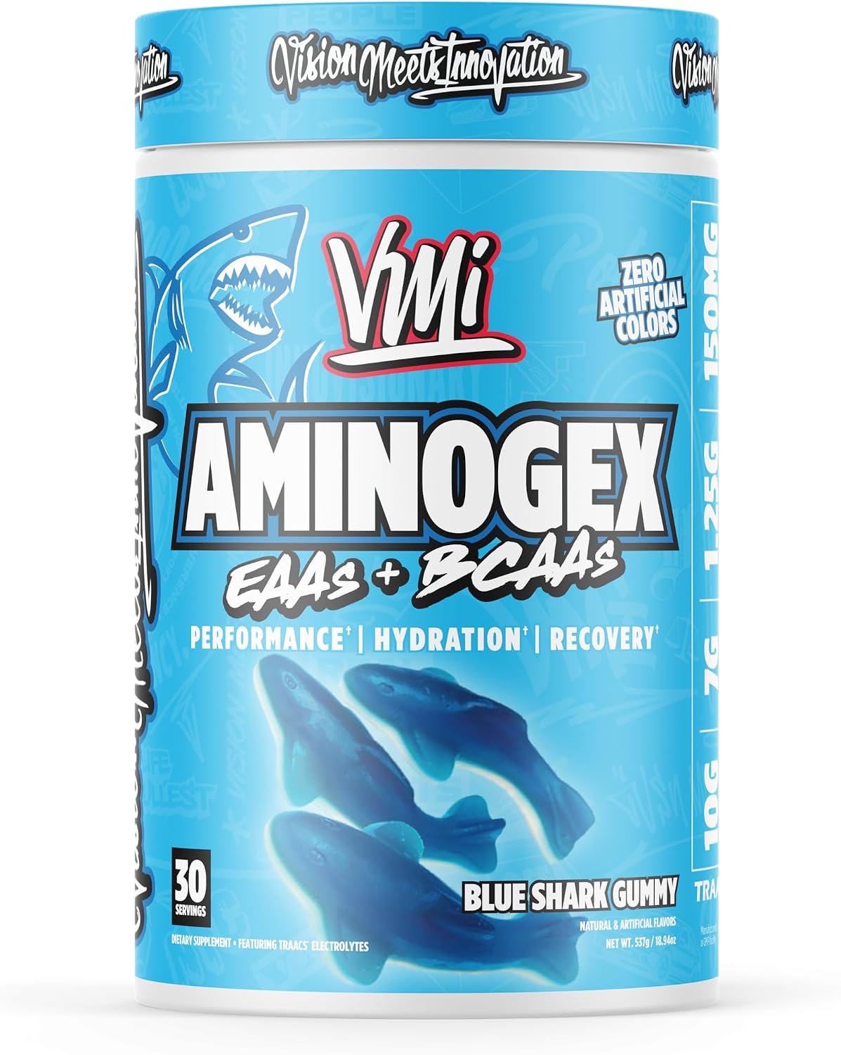 VMI Sports Aminogex Ultra | EAA + BCAA en polvo | Aminoácido + bebi...