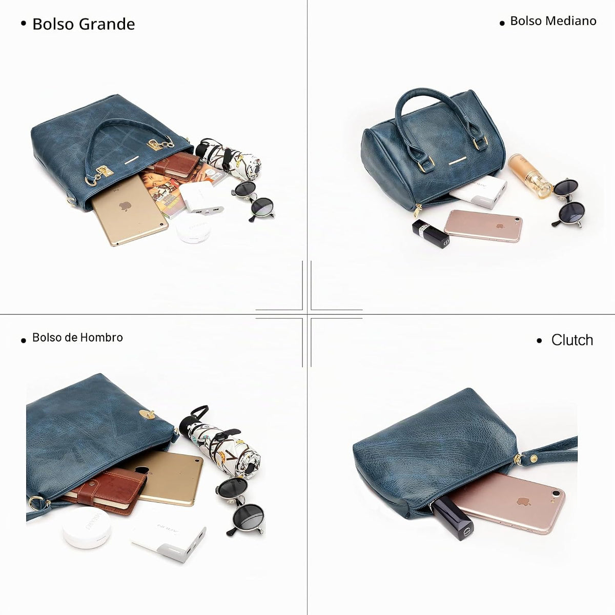2E-youth - Bolsos y carteras de diseño para mujer, bolso de hombro,...