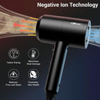 Secador de pelo iónico profesional SHRATE con difusor y boquilla |...