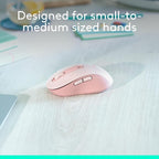 Ratón inalámbrico Logitech Signature M650 para manos pequeñas y med...