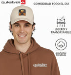 Quiksilver Gorra de béisbol de algodón premium ajustable con cierre...