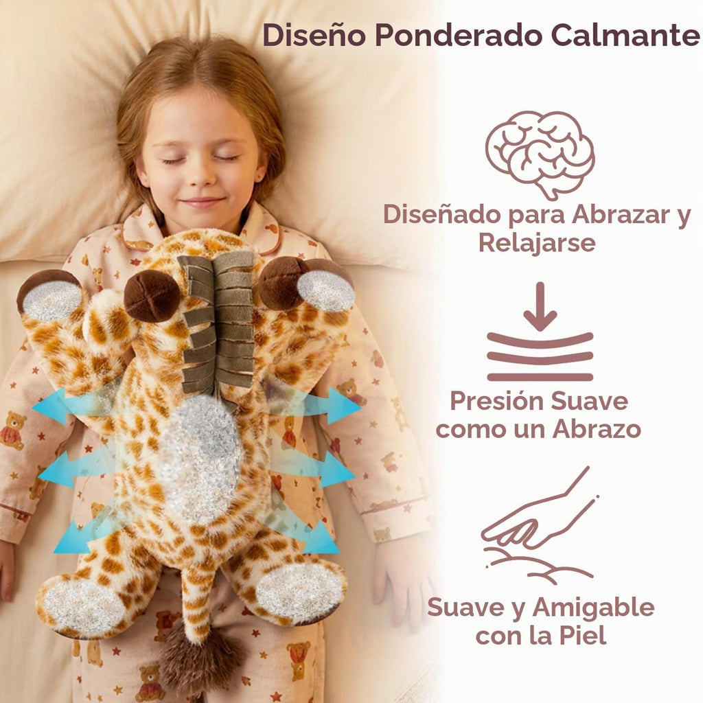 Niuniu Daddy Animales de peluche con peso, 20 en 3.3 libras, felpa...